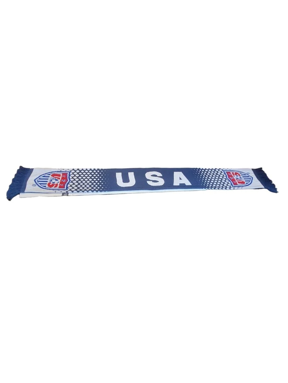 US Soccer Team USA 2014 World Cup Supporter Scarf Red White Blue Official Fan